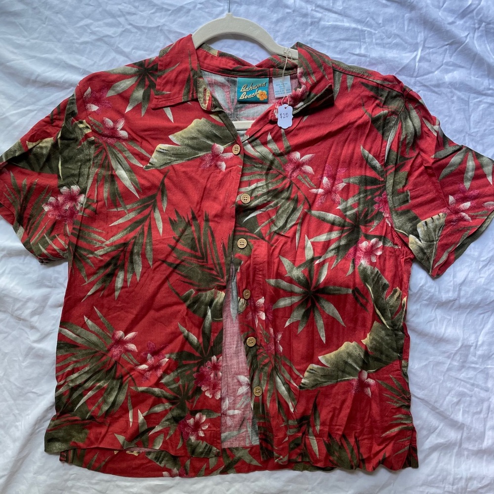 Fun Hawaiian button down